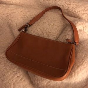 Coach brown leather handbag